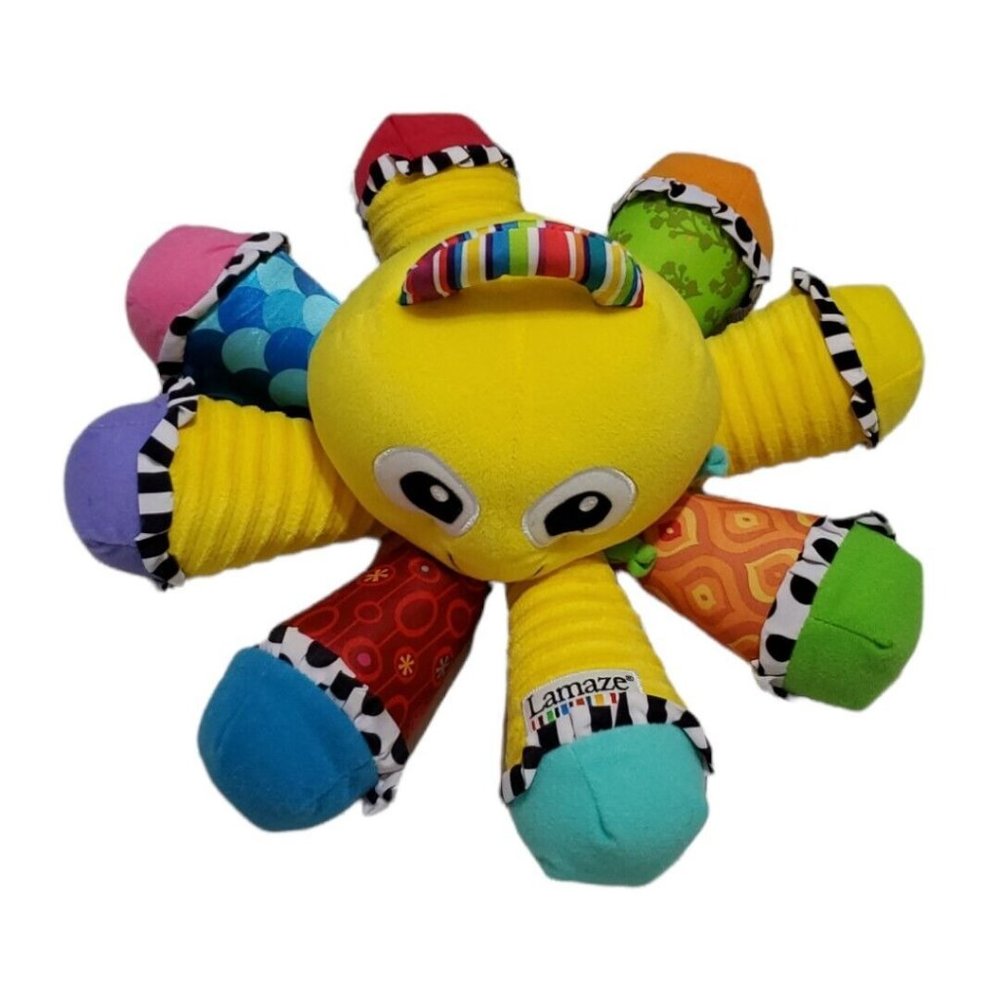 Octotunes Sensory Baby Development Toy Musical Colorful Squeak Octopus Lamaze